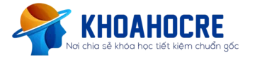 Logo - Khóa Học Rẻ - Nơi chia sẻ khóa học tiết kiệm chuẩn gốc