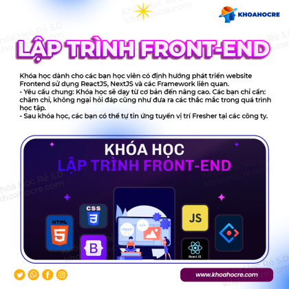 Khóa Học Lập Trình Front-end 28Tech