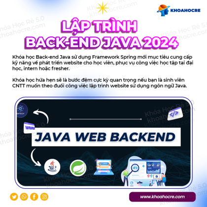 Khóa Học Lập Trình Back-end Java | 28Tech