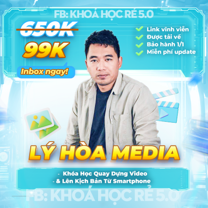 Khóa Học Lý Hòa Media