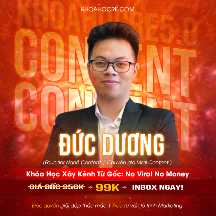 Khóa học no viral no money