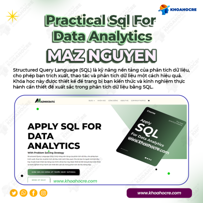 Khóa Học Practical Sql For Data Analytics 2023 | Maz Nguyen
