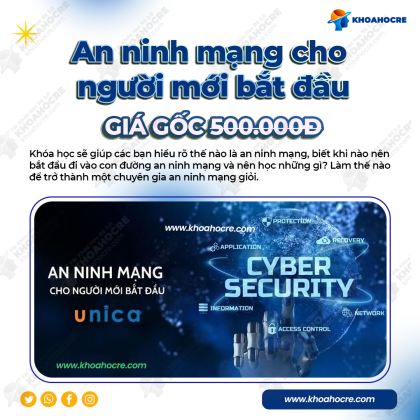 Khóa Học An Ninh Mạng Cho Người Mới Bắt Đầu | Unica