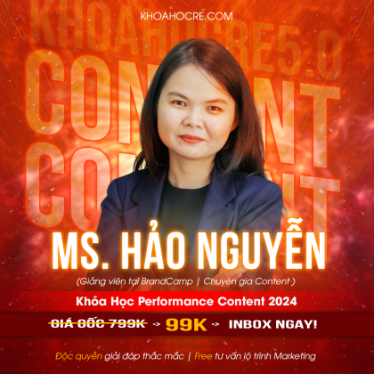 Khóa học Content cô Hảo Nguyễn