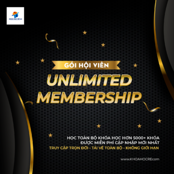 Gói Hội Viên Vĩnh Viễn Tải Về | Unlimited Membership