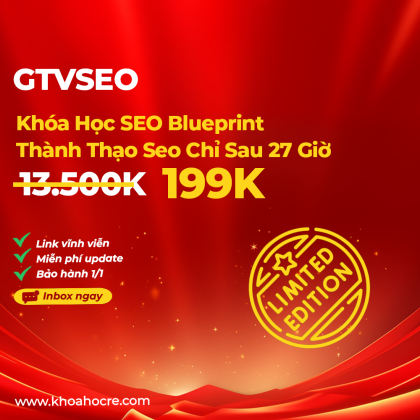 Khóa Học SEO GTV