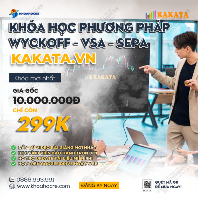 Khóa Học Kakata.VN Phương Pháp WYCKOFF – VSA – SEPA