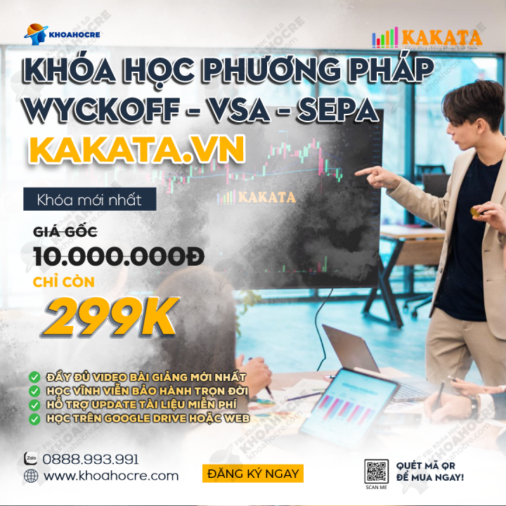 Khóa Học Kakata.VN Phương Pháp WYCKOFF – VSA – SEPA Khóa Học Kakata.VN Phương Pháp WYCKOFF – VSA – SEPA