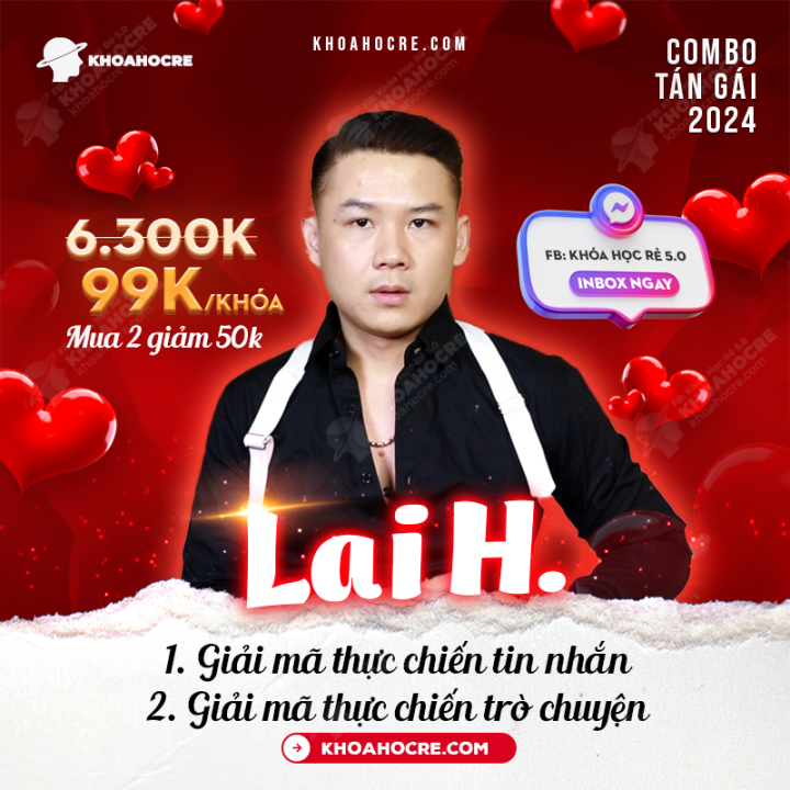 Trọn Bộ Khóa Học Lai H Và Sách - Chính Em