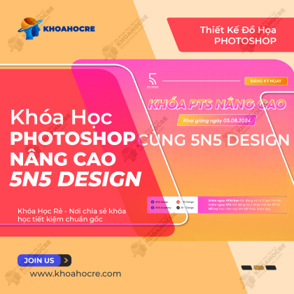 Khóa Học Photoshop Nâng Cao 5N5 Design