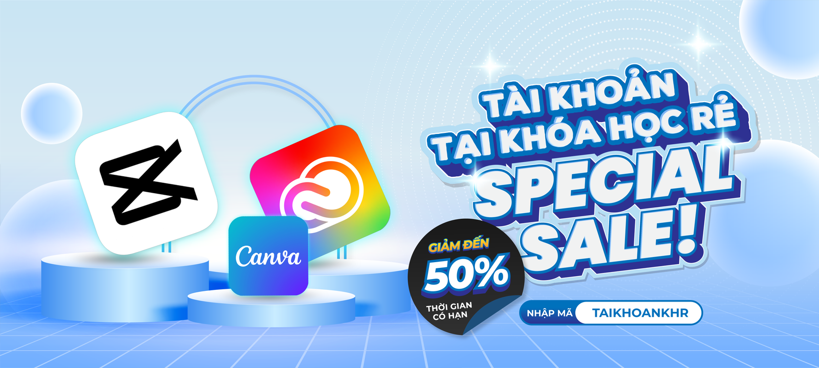 Tài khoản tại Khóa Học Rẻ - Special Sale