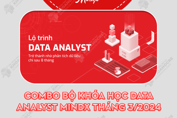 Bộ Khóa Học Data Analyst MindX 4 Level Mới Nhất 5/2024