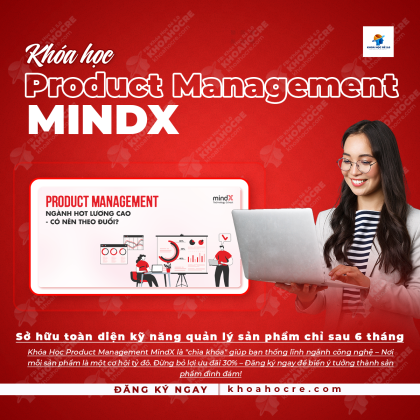 khóa học Product Management MindX