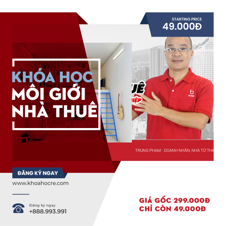 Khóa Học Môi Giới Nhà Thuê