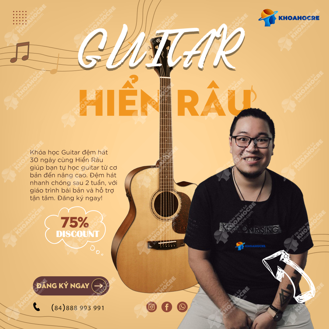 Hien Rau Guitar Đệm Hát 30 Ngày Cùng Hiển Râu