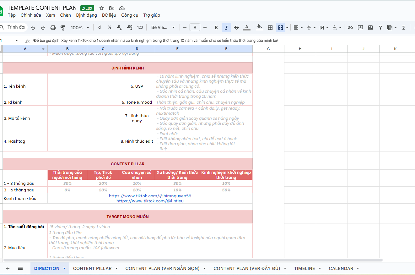 Template Marketing thực chiến 2025 3