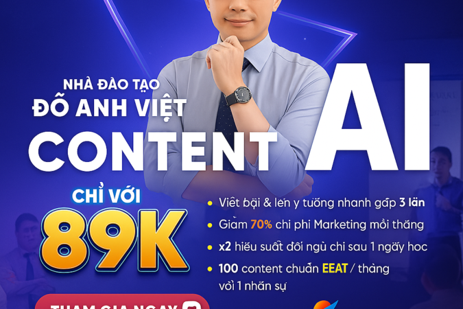 Khóa Học Content AI & Automation - GTV SEO