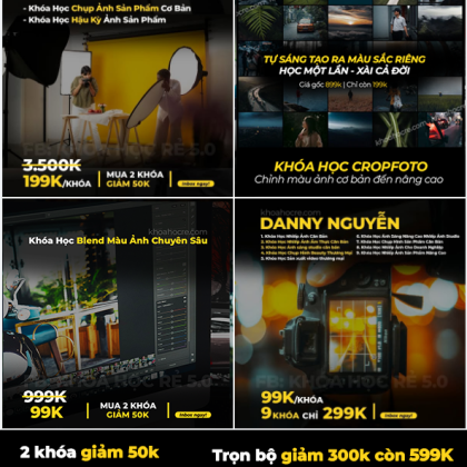Khóa học chụp ảnh hay nhất 2
