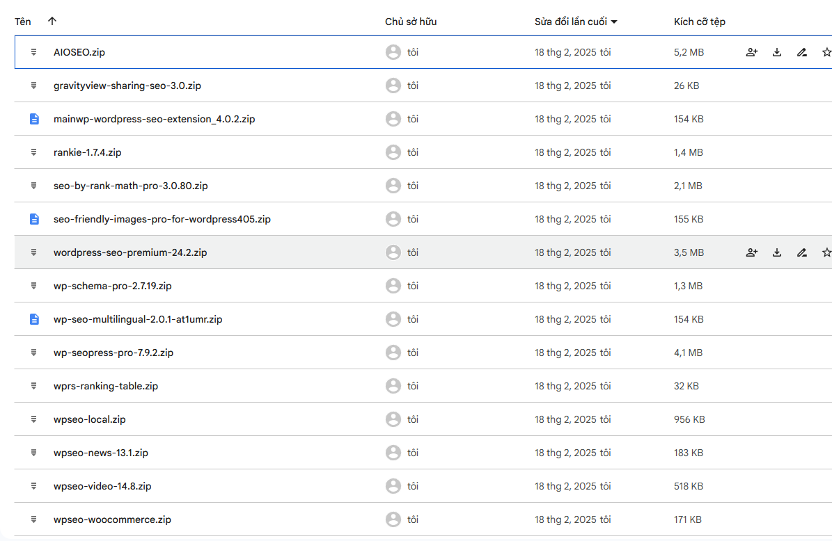 Quà tặng plugin GTV SEO
