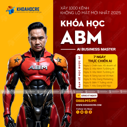 Khóa Học ABM AI Business Master - Xây Dựng 1000 Kênh AI