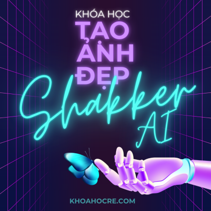 KHÓA HỌC shakker AI TẠO ẢNH ĐẸP