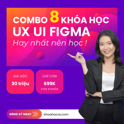 Khóa học UX UI Figma hay nhất