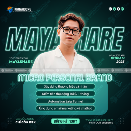 Khóa Học Micro Personal Brand Mayashare
