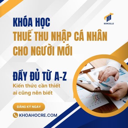 khóa học thuế thu nhập cá nhân cho người mới