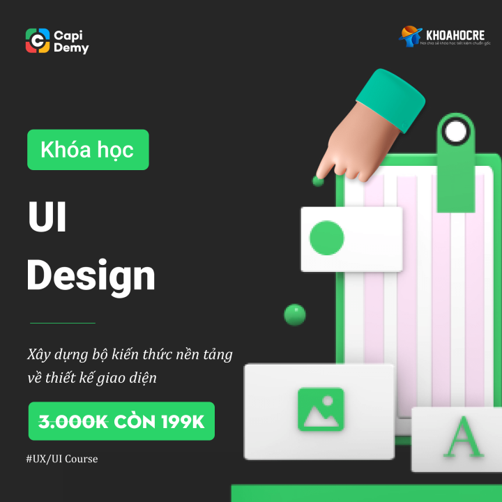 Khóa Học UI Design Capi Academy