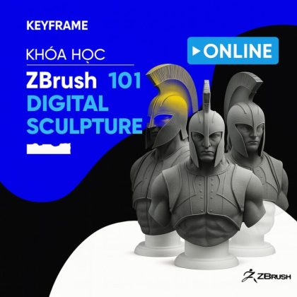 Khóa Học ZBrush Online 101 Digital Sculpture | Keyframe