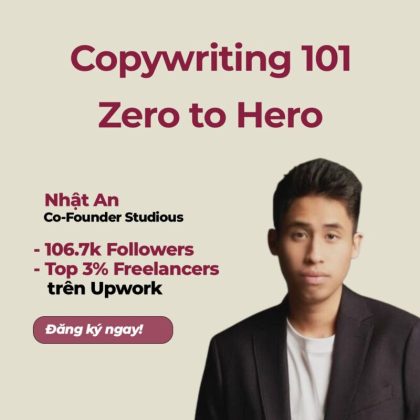 Khóa học copywriting studious Nhật An 2