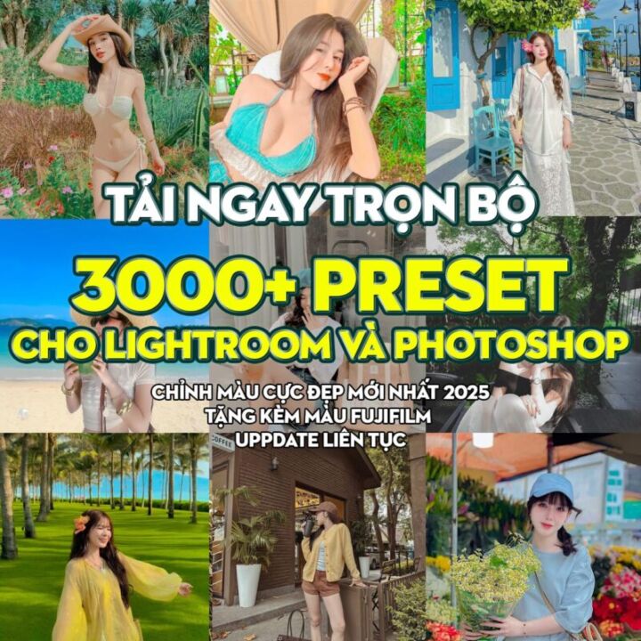 Preset Cho Lightroom Và Photoshop