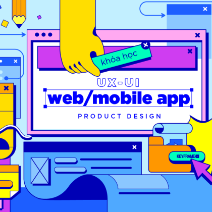 khóa học ux ui keyframe mobile app product design