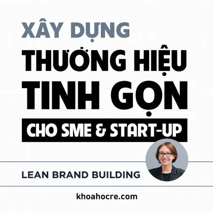 Khóa học Lean Brand Building – Mai Hồng Ngọc | Xây Dựng Thương Hiệu Tinh Gọn Cho SME & Start-up 2025