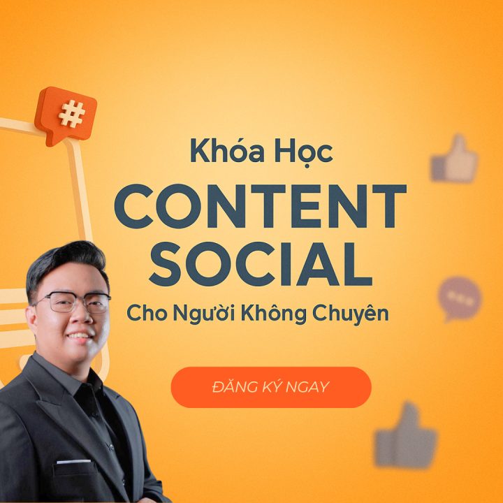 KHÓA HỌC Content social cho người mới