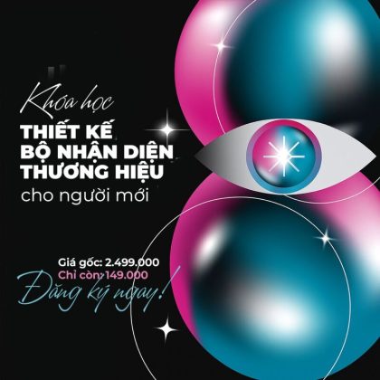 khóa học thiết kế bộ nhận diện thương hiệu cho người mới