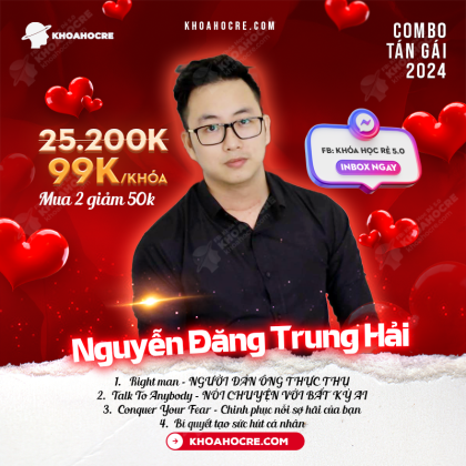 Khóa Học Tán Gái Nguyễn Đăng Trung Hải