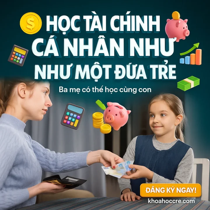 Học Tài Chính Cá Nhân Như Một Đứa Trẻ (Ba Mẹ Có Thể Cho Con Học Cùng)