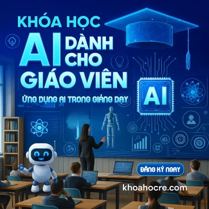Khóa Học AI Dành Cho Giáo Viên - Ứng Dụng AI Trong Giảng Dạy 2025