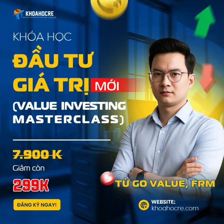 Khóa Học Value Investing Masterclass GoValue: Đầu Tư Chứng Khoán