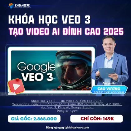 Khóa Học Veo 3 - Tạo Video AI Đỉnh Cao 2025