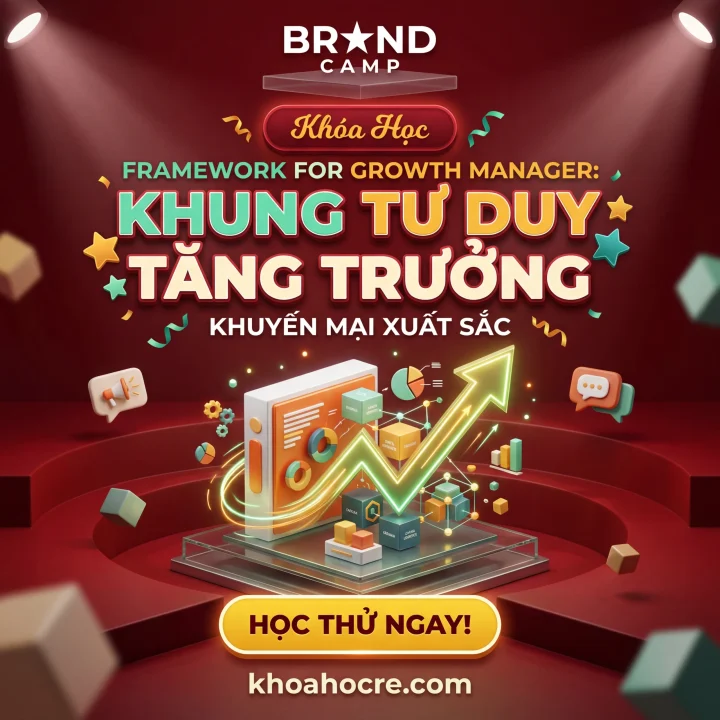Khóa Học Framework for Growth Manager: Khung Tư Duy Tăng Trưởng