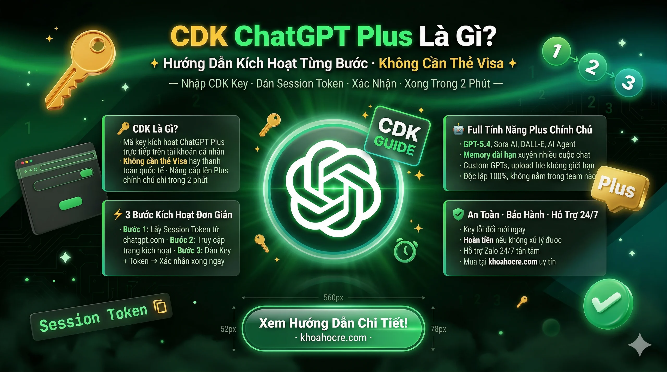 CDK ChatGPT Plus là gì? Làm sao để kích hoạt ChatGPT Plus với key CDK?