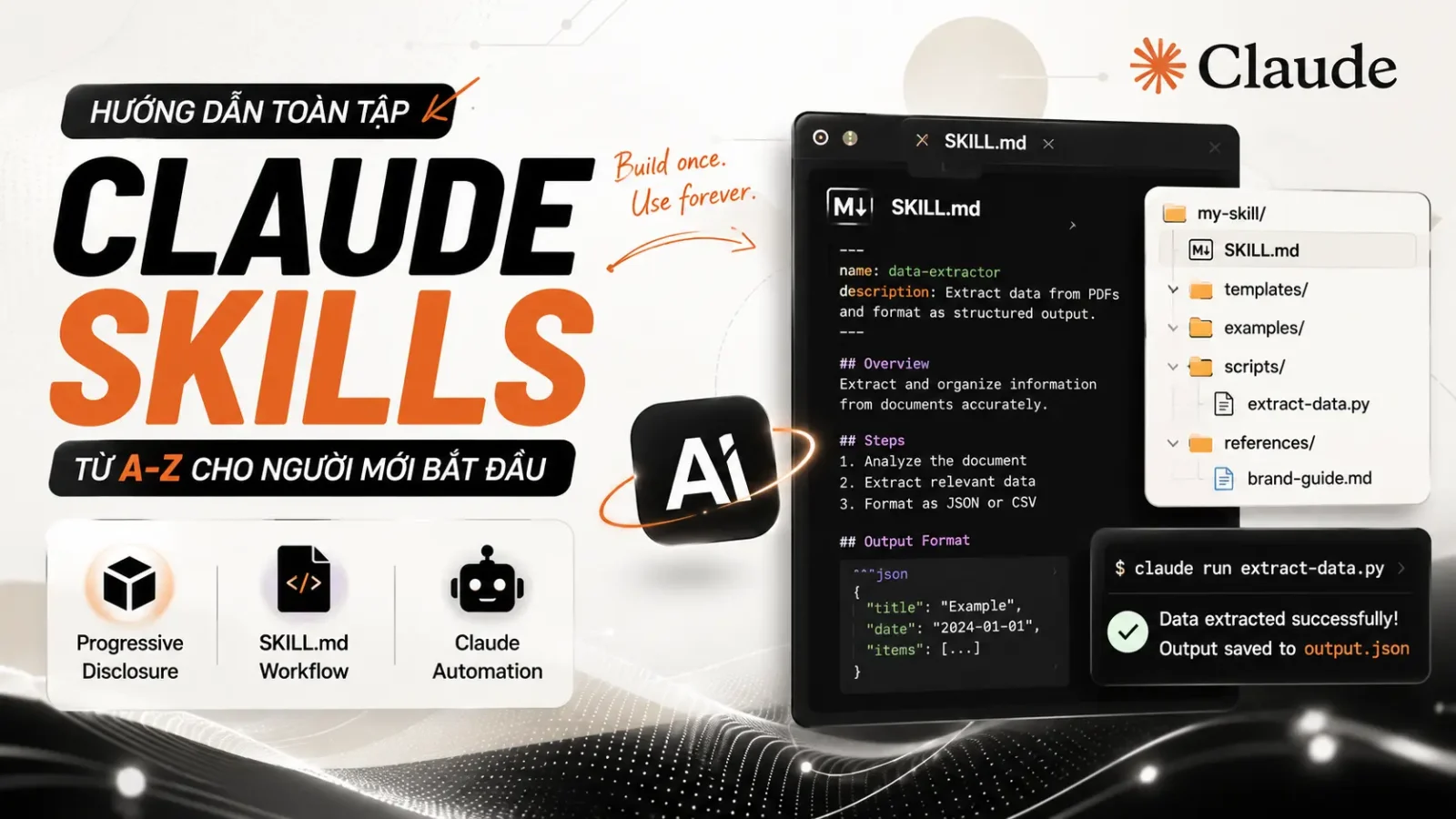 Claude Skills là gì? Hướng dẫn toàn tập từ A-Z cho người mới bắt đầu