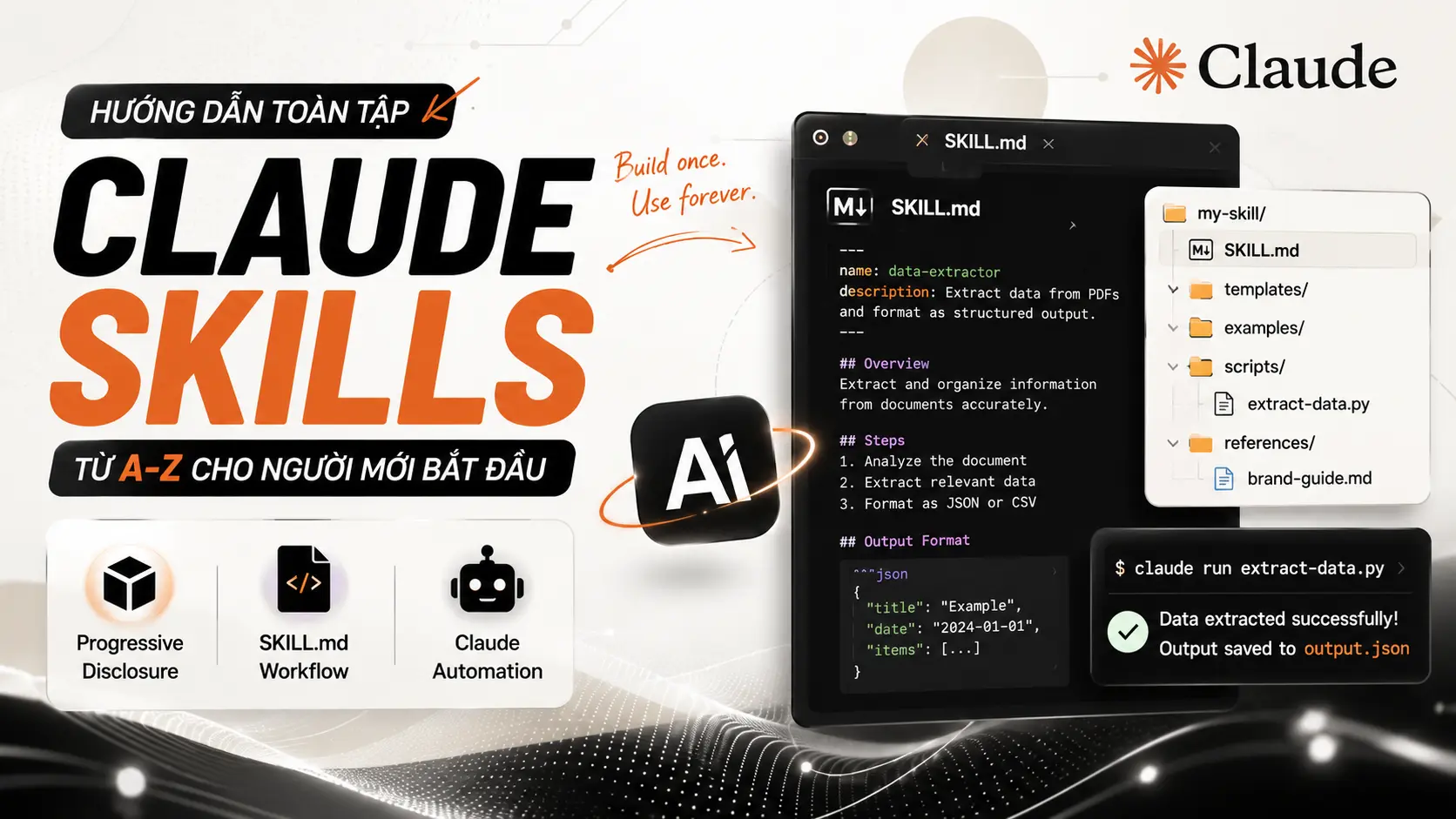 Claude Skills là gì? Hướng dẫn toàn tập từ A-Z cho người mới bắt đầu