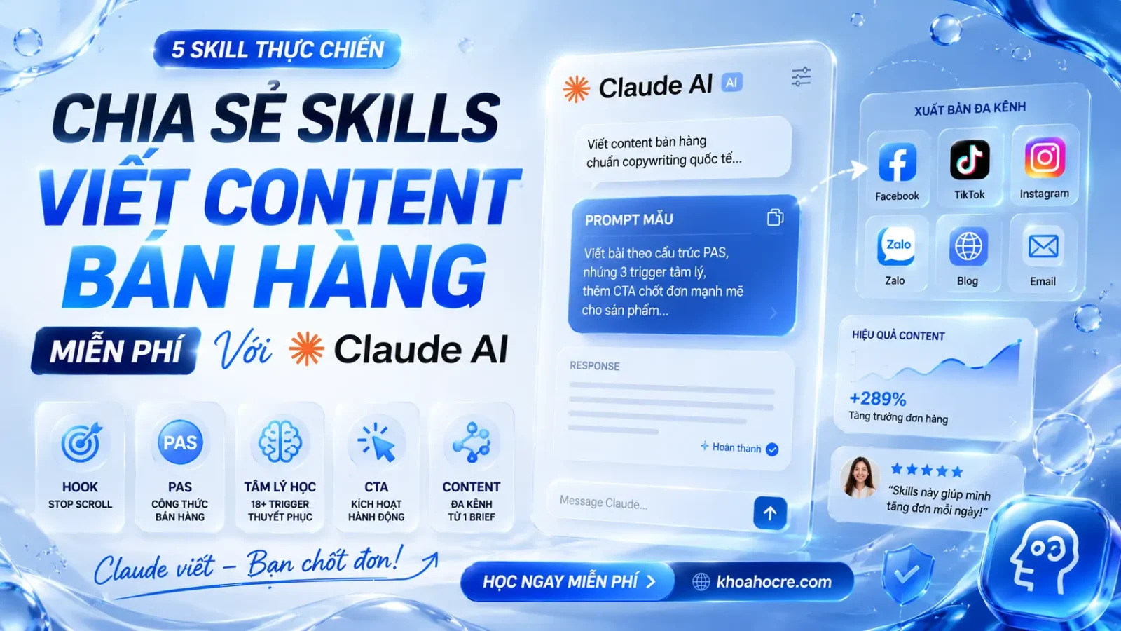 Skills Viết Content Miễn Phí Với Claude AI