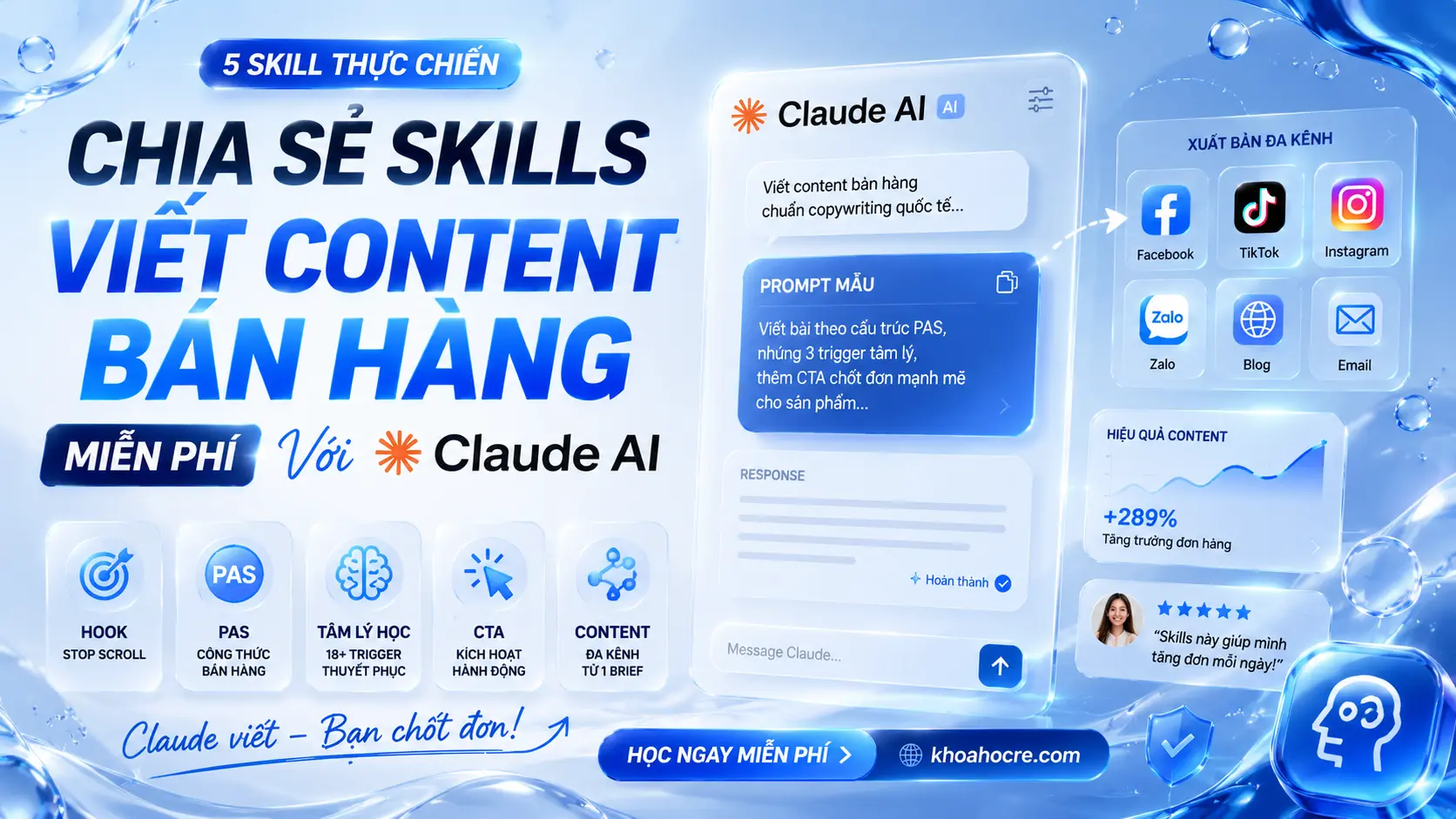 Skills Viết Content Miễn Phí Với Claude AI