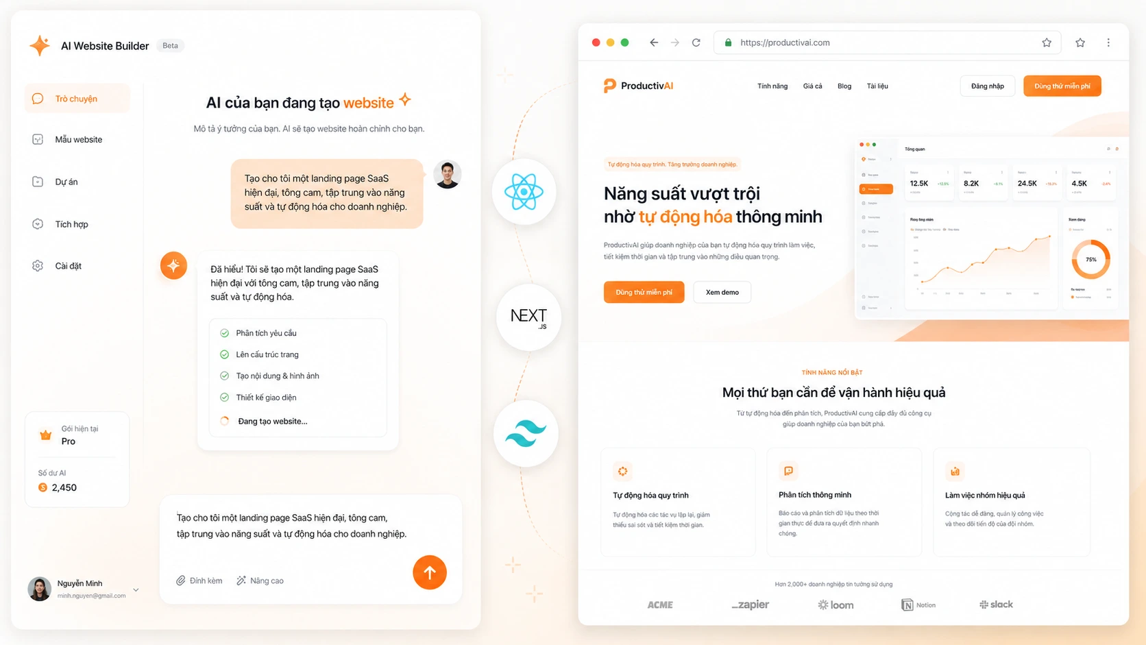 Tạo website bằng AI với Claude Code – viết prompt tiếng Việt, AI sinh code và deploy lên internet miễn phí