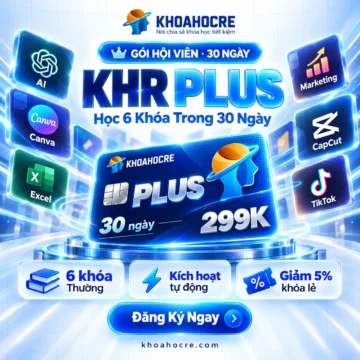 Gói Hội Viên KHR PLUS – 1 Tháng